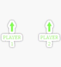 Player 1 & Player 2 Sticker