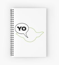 Star Wars Yoda Parody Spiral Notebook