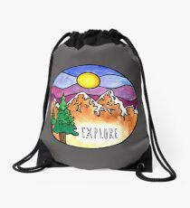 Explore the Outdoors Drawstring Bag