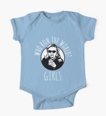 Hillary Clinton Who Run The World One Piece - Short Sleeve