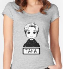 Taka (ONE OK ROCK) Women's Fitted Scoop T-Shirt