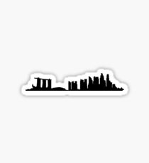 Singapore skyline Sticker