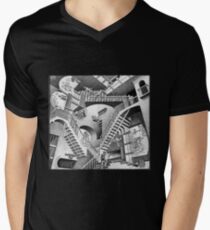 MC Escher Men's V-Neck T-Shirt