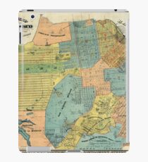 Vintage Map of San Francisco (1890) iPad Case/Skin