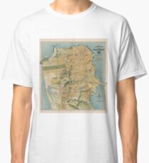 Vintage Map of San Francisco (1915) Classic T-Shirt