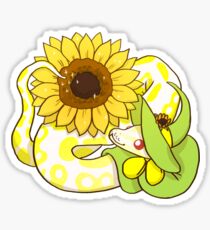 Kugelpython - Helianthus Sticker