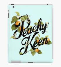 Peachy Keen : Mint iPad Case/Skin