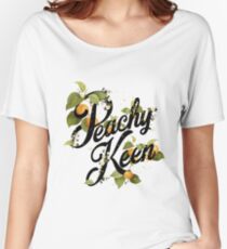 Peachy Keen : Mint Women's Relaxed Fit T-Shirt