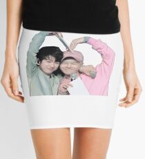GOT7 Jinyoung and Jackson Mini Skirt