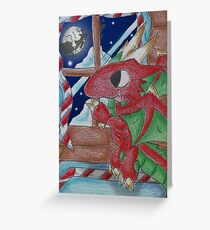 Waiting for Santa Greeting Card