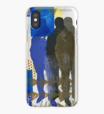 A Man and His Shadows iPhone Case