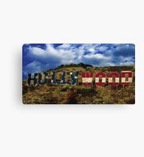 American Hollywood sign Canvas Print
