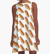Hot Dog A-Line Dress