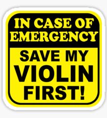 Save My Violin Sticker