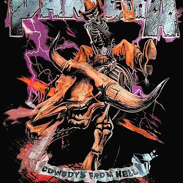 Pantera Merch Pantera Cowboys From Hell Tank Top Official Band