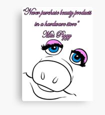 Miss Piggy Canvas Print