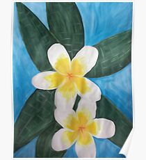 frangipanis Poster