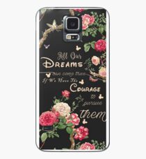 Alle unsere Träume können wahr werden Mickey Zitat des Tages Hülle & Skin für Samsung Galaxy