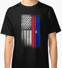Haitian American Flag Classic T-Shirt