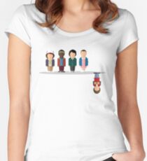 The Upside Down Women's Fitted Scoop T-Shirt