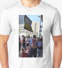 Teach Your Children / Rainbow Flower Bombed Unisex T-Shirt