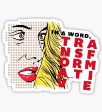 Erica Reyes — Transformative (Pop Art) Sticker