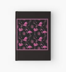Flamingo abstrakt; Vintage Kunstdruck Notizbuch