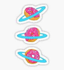 Anneaux de sucre de Saturne Sticker