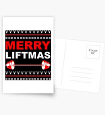Merry Liftmas Postcards