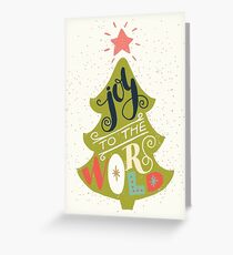 Christmas tree Greeting Card