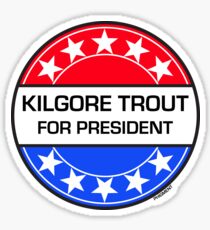 KILGORE FORELLE FÜR PRÄSIDENT Sticker