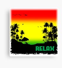 Rasta Entspannen Leinwanddruck