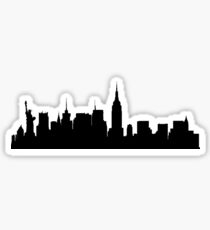 New York skyline Sticker