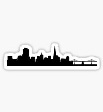 San Francisco skyline Sticker