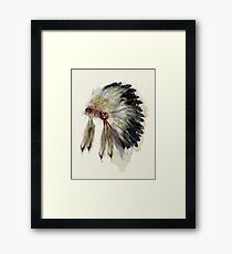 headdress Framed Print