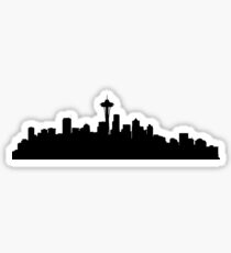 Seattle skyline Sticker