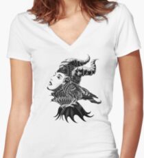 Camiseta entallada de cuello en V Tributo magnífico