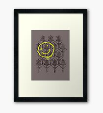 221B wallpaper Framed Print