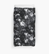 Funda nórdica Rosas en blanco y negro