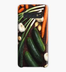 Funda/vinilo para Samsung Galaxy Healthy Vegetables