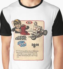 Ideal Evel Knievel Stunt Cycle Advertisement Graphic T-Shirt