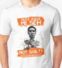 Out A Road #FREEWORLBOSS ORANGE Unisex T-Shirt