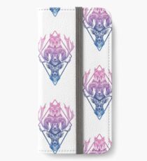 Wolfram Hart (Farbe) iPhone Flip-Case/Hülle/Klebefolie