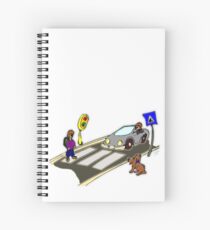 Crosswalk Spiral Notebook