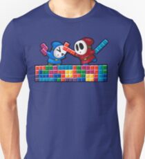 Shy Guys Playing Tetris Unisex T-Shirt