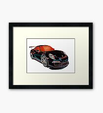 SUPERCAR PORSCHE Framed Print