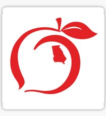 Peach State Sticker