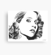 Gillian Anderson- Fault photoshoot Canvas Print