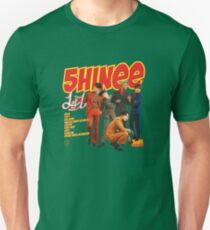 SHINee - 1of1 - Tracklist Unisex T-Shirt