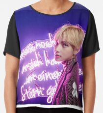 BTS- V - Flügel Chiffontop